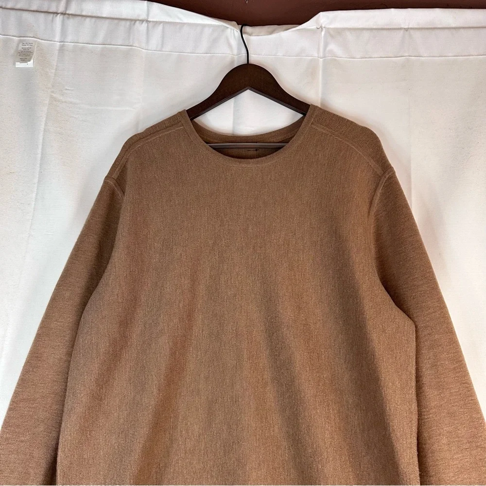 LULULEMON Men’s Size XL Sweater Crew Neck Merino Wool Alpine Live In Practice - Picture 9 of 16